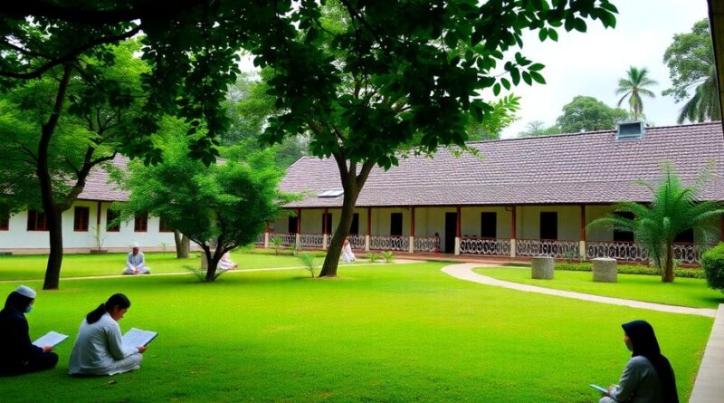 Santri menghafal Al-Quran di pondok pesantren.